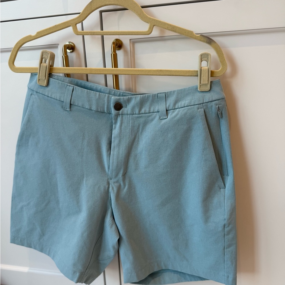 Lululemon Athletica Light Blue ABC Shorts